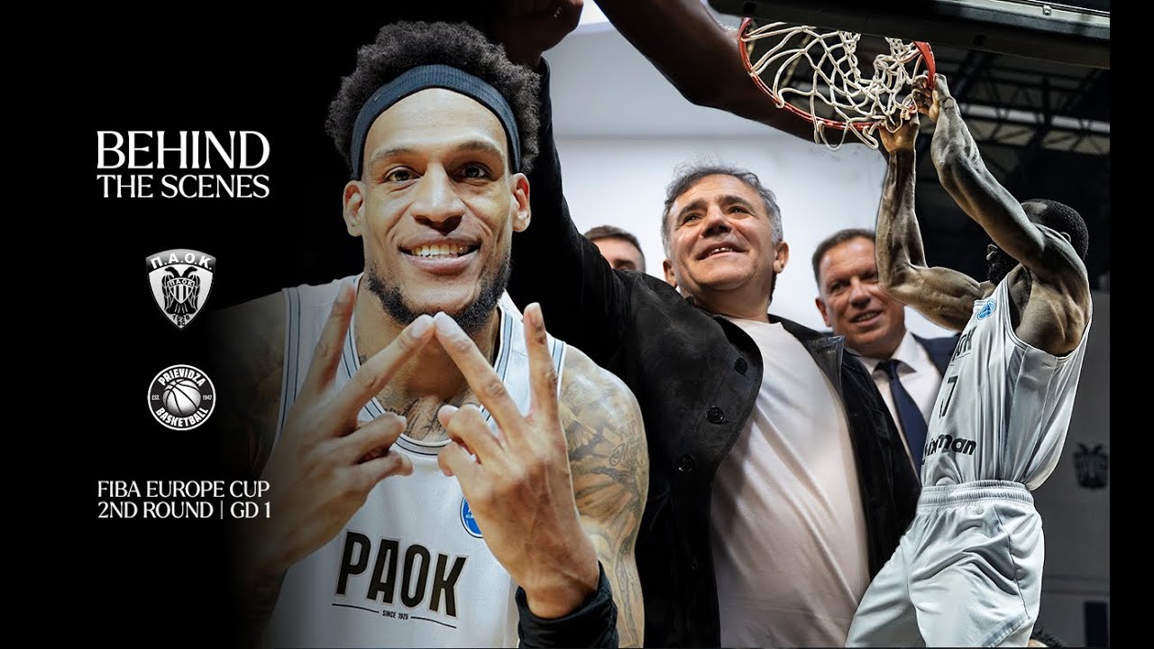 Behind the scenes | PAOK BC - BC Prievidza