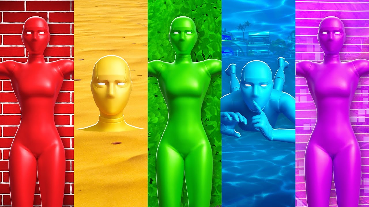 The ULTIMATE One Color Hide & Seek! (Fortnite)