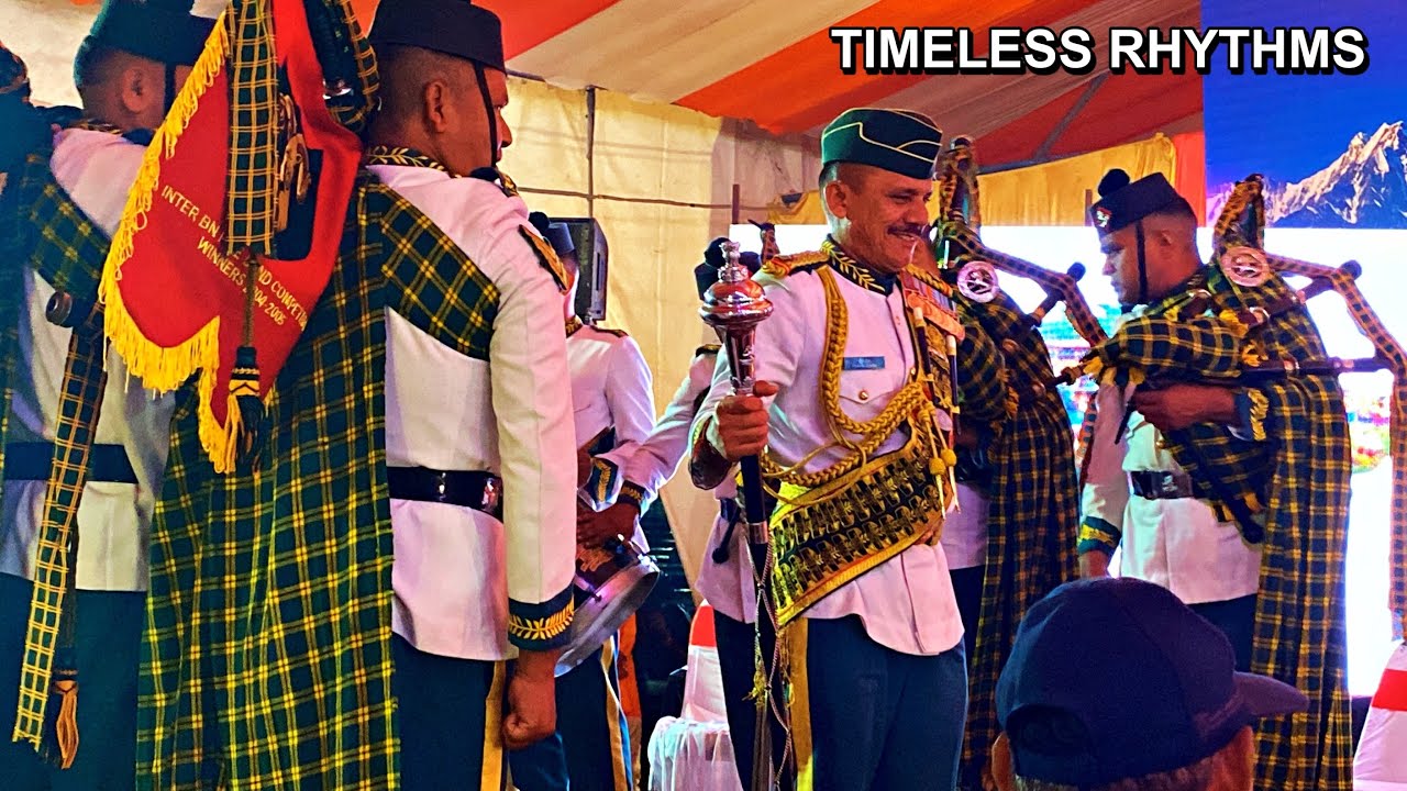 KUMAON Regiment ka PIPE BAND Dhun sunkar log hue Romanchit🇮🇳👨&zwj;✈️