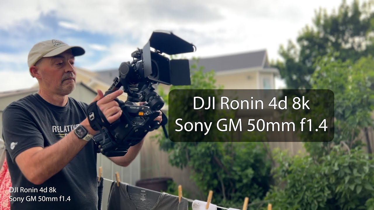 DJI Ronin 4d 8k with Sony 50mm f1.4 Lens