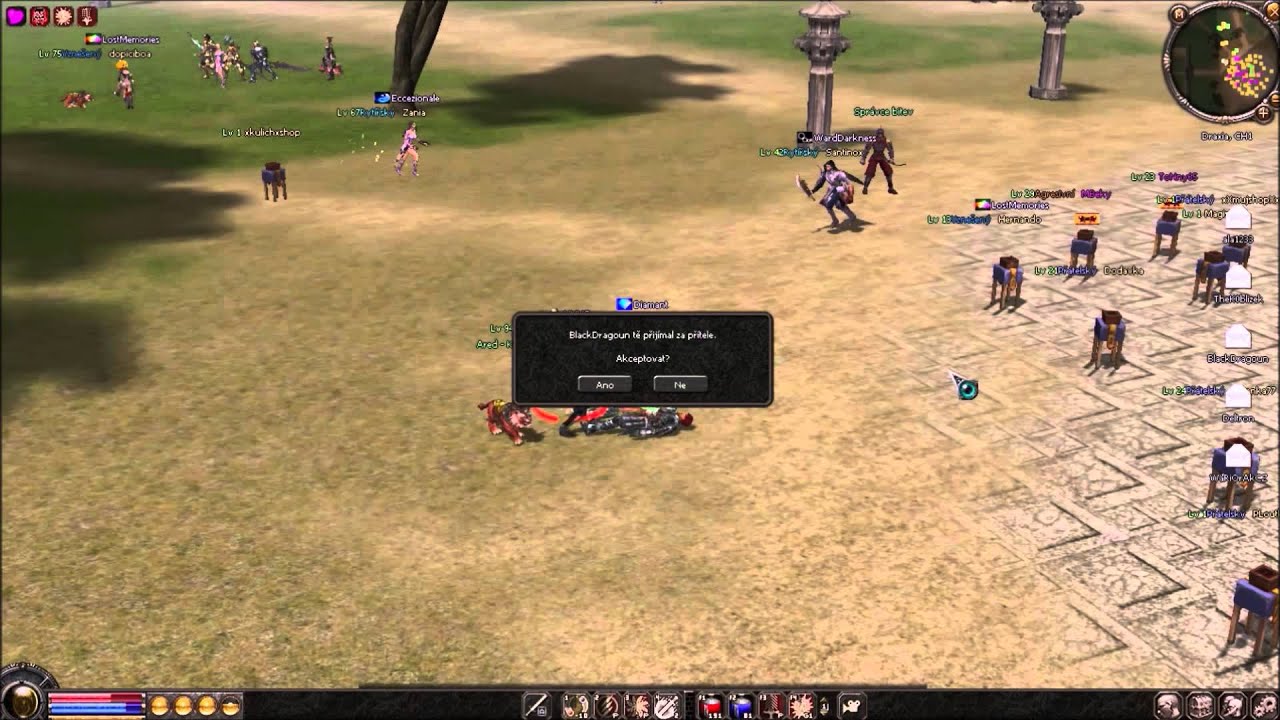 Metin 2 cz Draxia Ared vs GodlikeX pravda