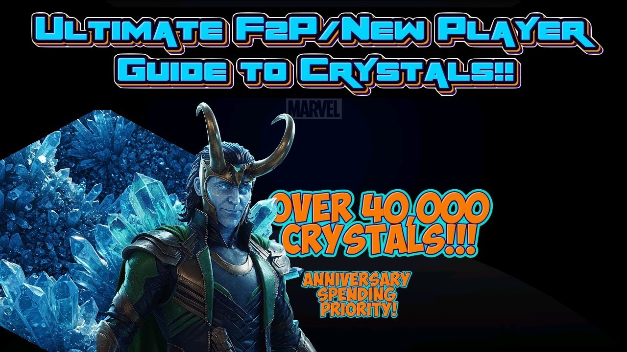 Marvel Future Fight: ПОЛНОЕ руководство по кристаллам для новичков и F2P-игроков! С советами к 10...