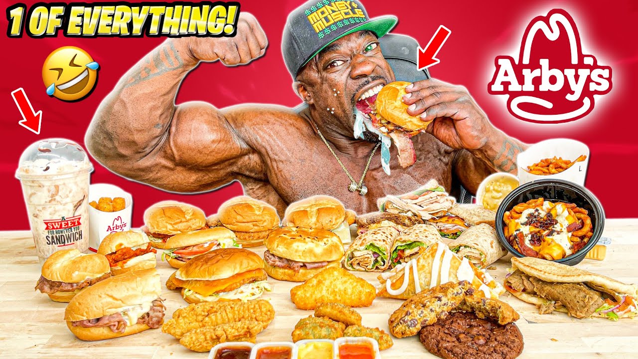 I ATE EVERYTHING AT ARBY'S - Kali Muscle