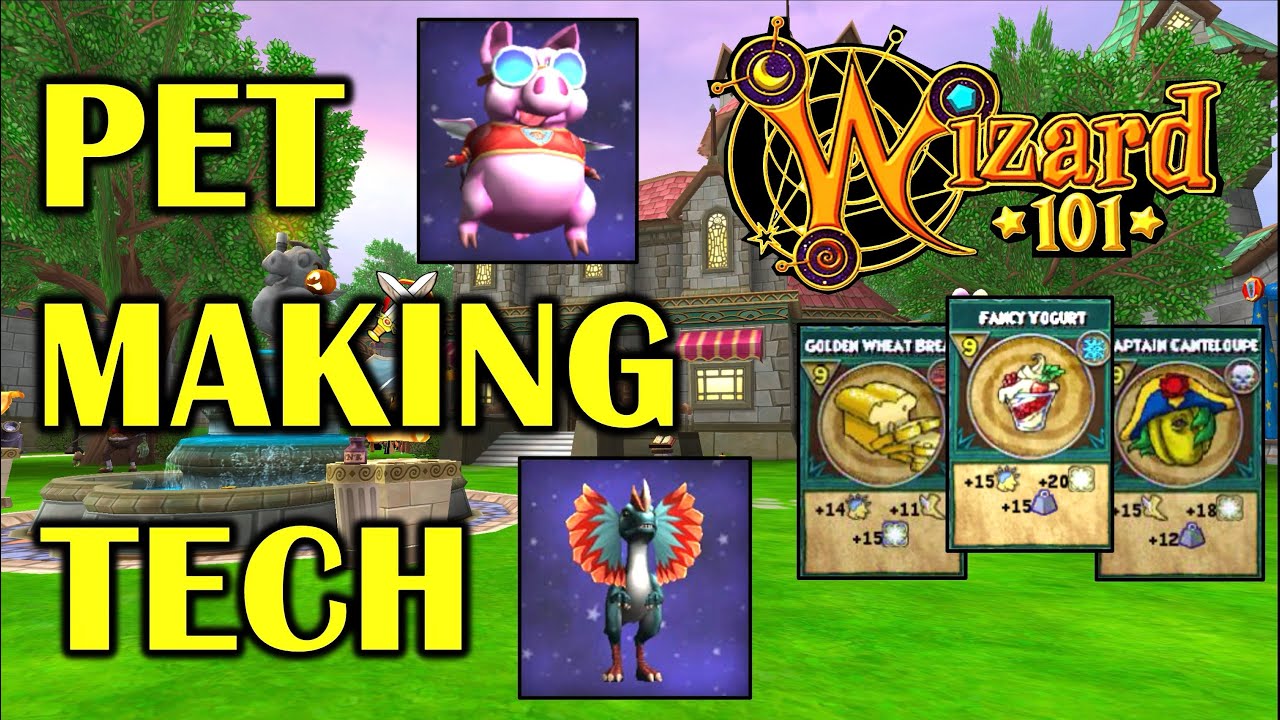 Wizard101 &mdash; ЛУЧШАЯ ТЕХНОЛОГИЯ для создания питомцев! (Идеально подходит для 12 выводков?)