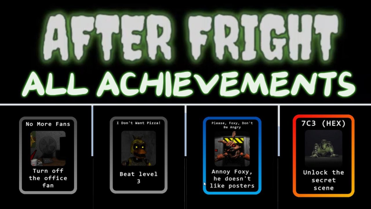 After Fright All Achievements