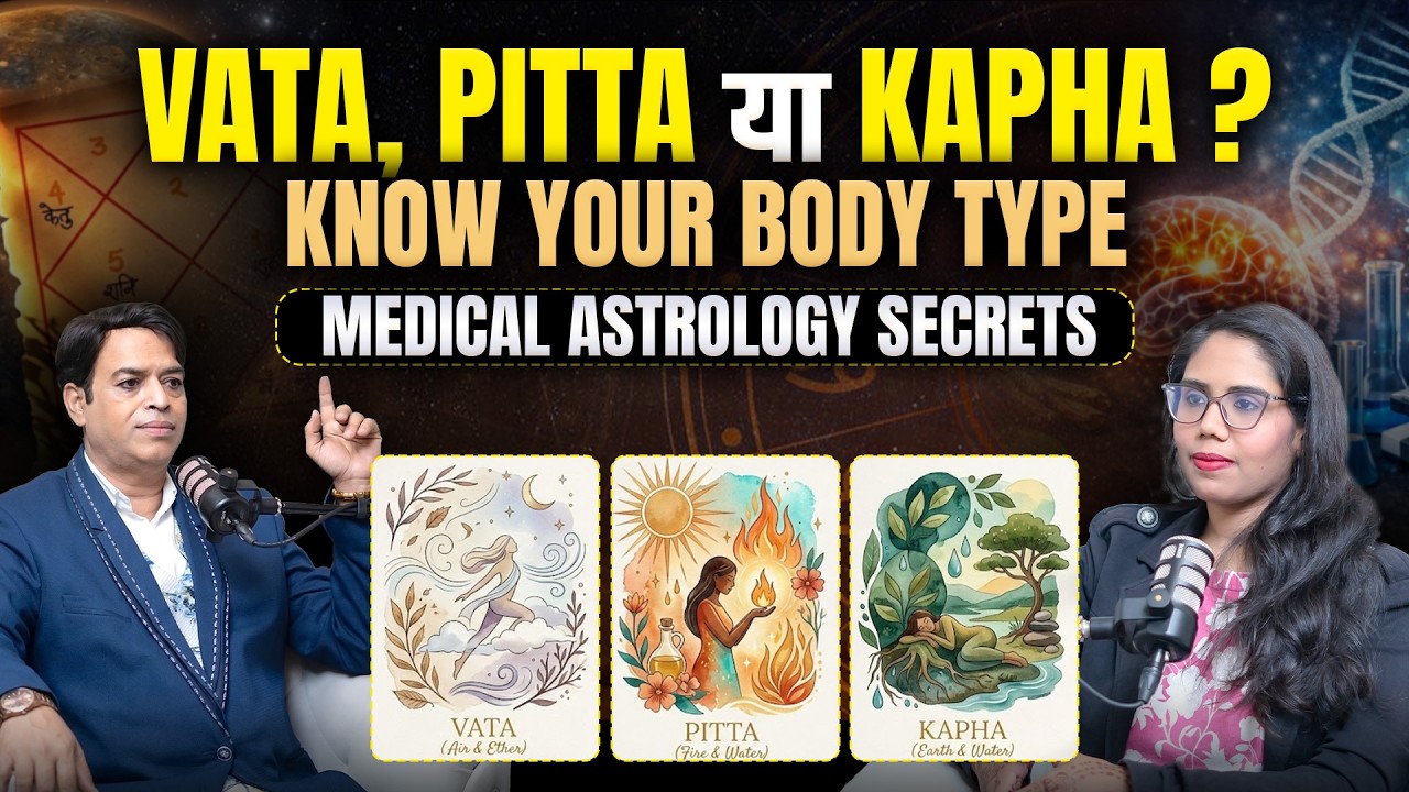 Vata, Pitta or Kapha? Ayurveda’s Body Secret Explained | Medical Astrology Secrets | Astro A Khurana