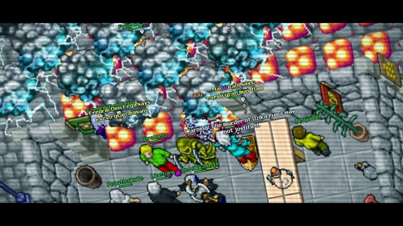 Tibia Elysia PK 2014 - Repossession (Traps) (HD)