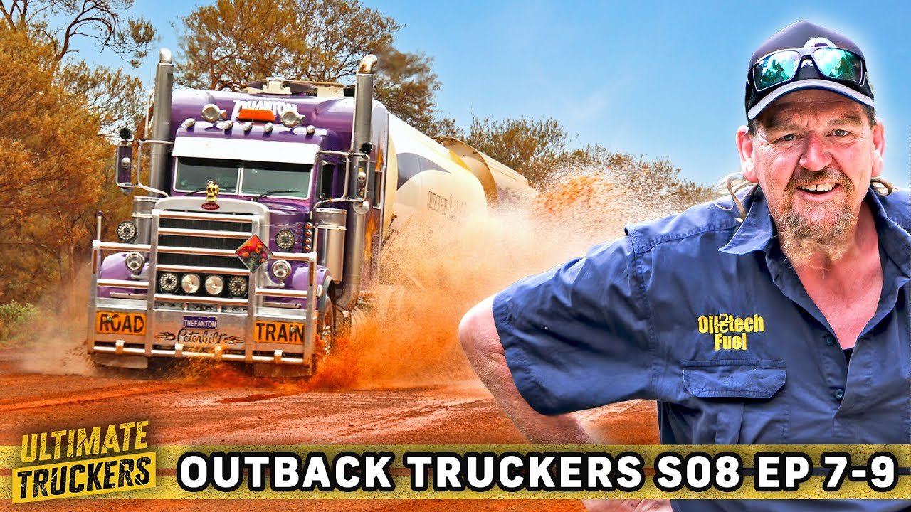 Veteran Truckers Struggle in Australia’s Brutal Heat! | Outback Truckers S8 Eps 7-9 | Full Episode
