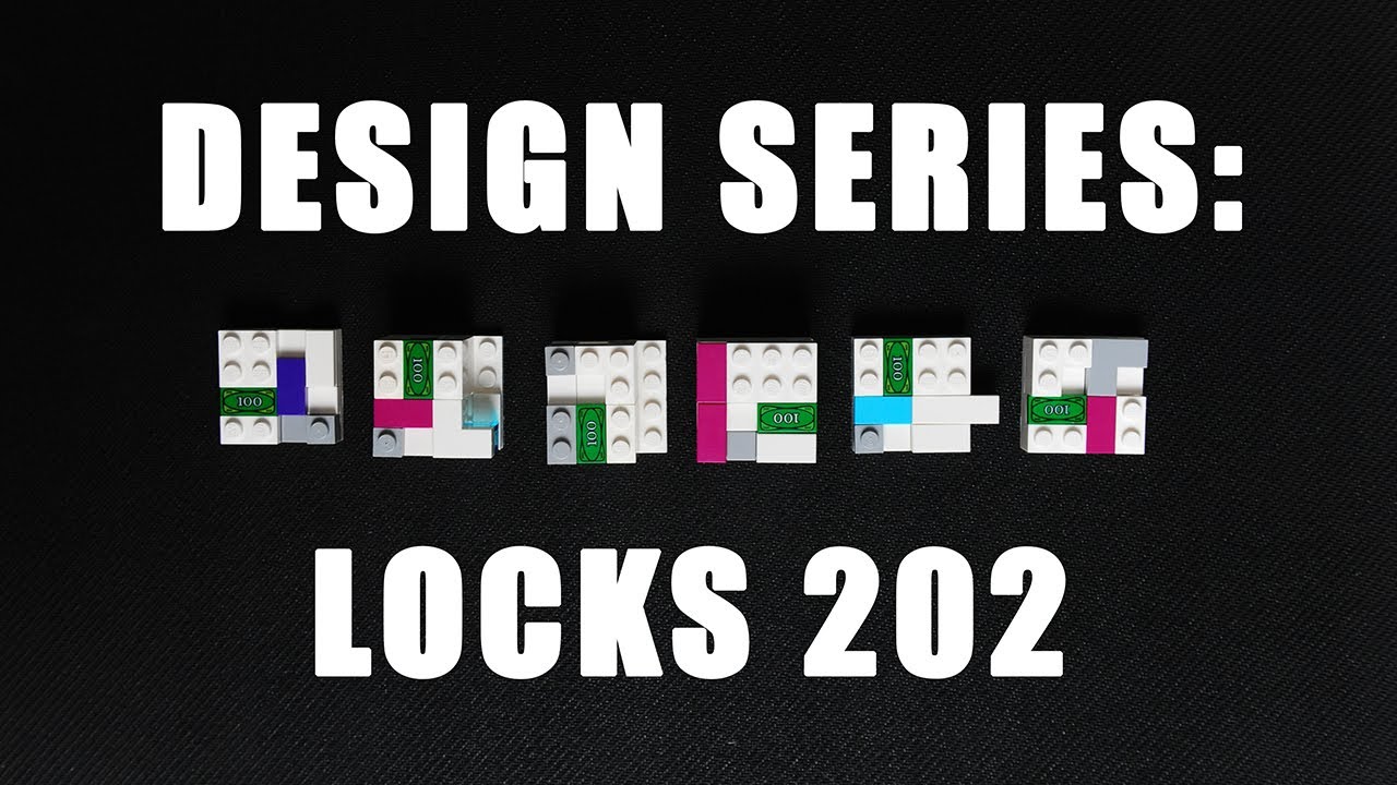 Design Series: LOCKS 202 - Lego Puzzle Box Mechanisms
