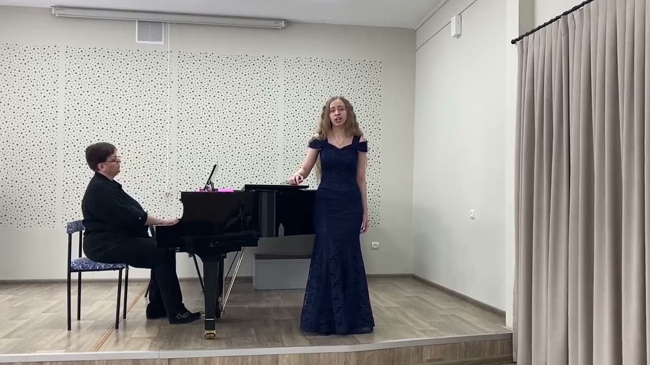 Анастасия Луговая концертмейстер Юлия Дудина А.Петров сл.М.Цветаевой 