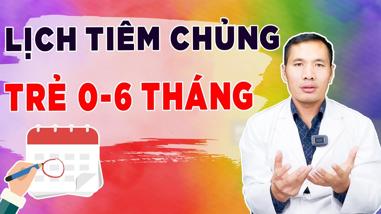 Lịch tiêm chủng vaccine cho trẻ sơ sinh từ 0 - 6 tháng tuổi | DS Trương Minh Đạt