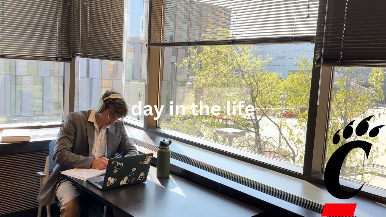 a day in the life | university of cincinnati (spring 2023)