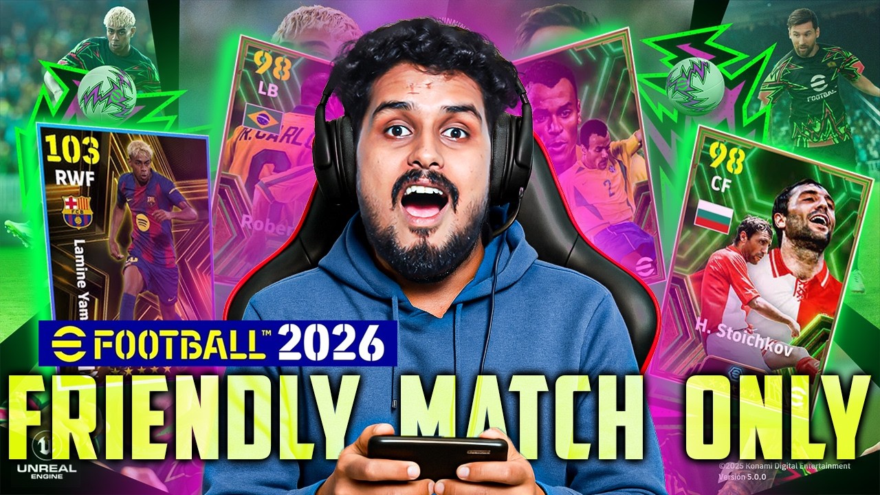 🥅🔴 ഗോൾ പൊട്ടിത്തെറി വീണ്ടും! | eFootball LIVE മലയാളം 🔴| WOLF GAMER #efootball2026