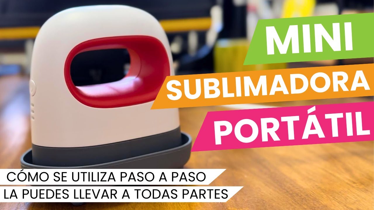 ¡MINI SUBLIMADORA PORTÁTIL! 🤯 Para llevar a todos lados 💪🏼 Rápida y fácil✅ Ideal para talles