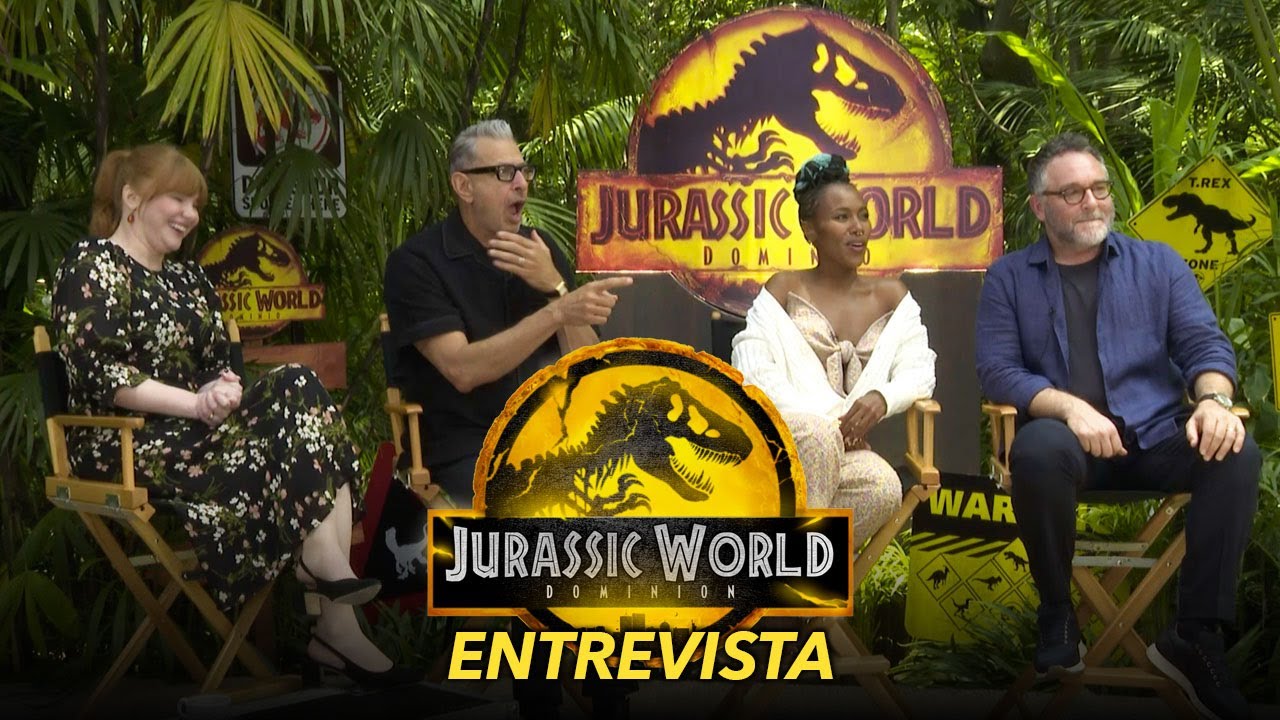 JURASSIC WORLD DOMINIO: Entrevista Jeff Goldblum, Bryce Dallas Howard, DeWanda Wise, Colin Trevorrow