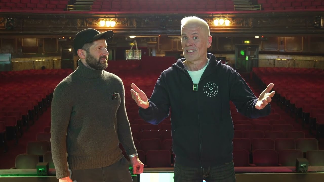 Chris Moyles and Dominic Byrne London Palladium - Extreme Production Group - Promotional Video
