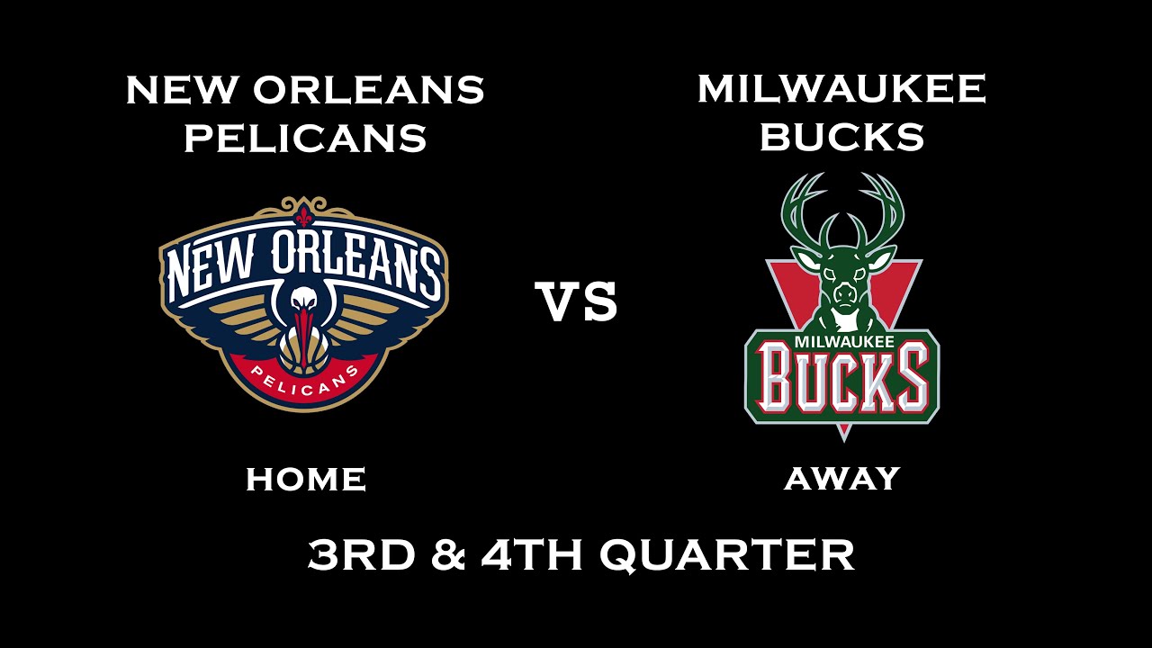 NBA 2K14 (Gameplay): New Orleans Pelicans vs. Milwaukee Bucks (3rd & 4th Quarter)