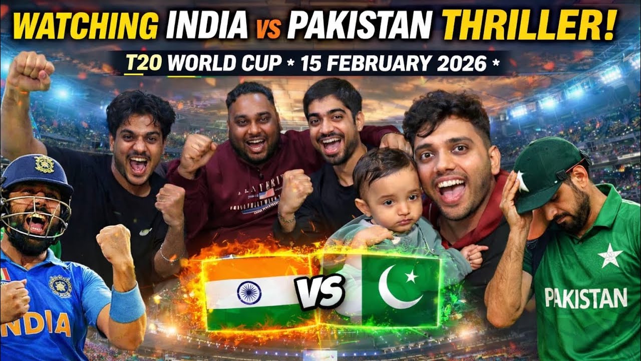 #46 ✅ IND vs PAK Match Reaction 😱🔥 | Last Over Thriller | India Jeet Gaya 🇮🇳 15 February 2026