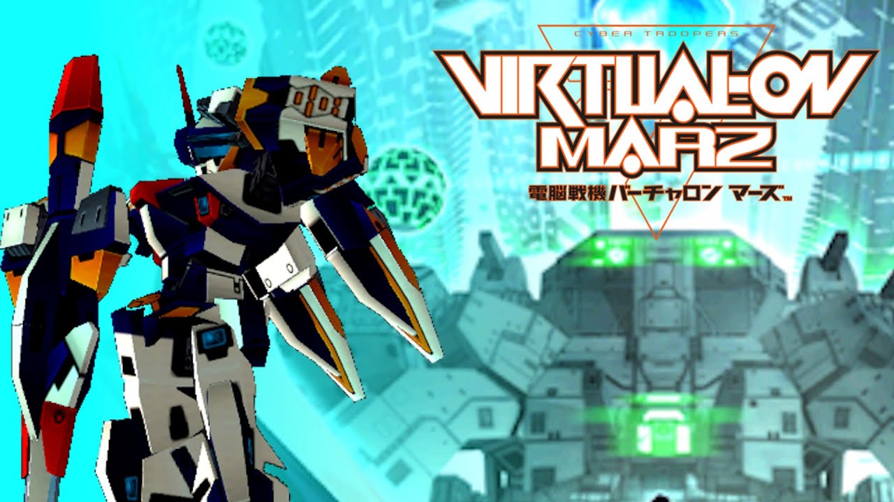 Virtual-On MARZ - Challenge Mode Normal 1CC (Temjin 707S/V)