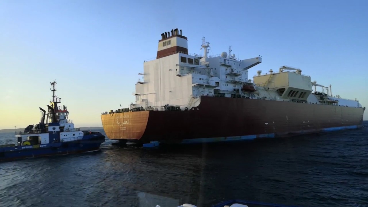 Operacja wpłynięcia Gazowca do Terminalu LNG w Świnoujściu