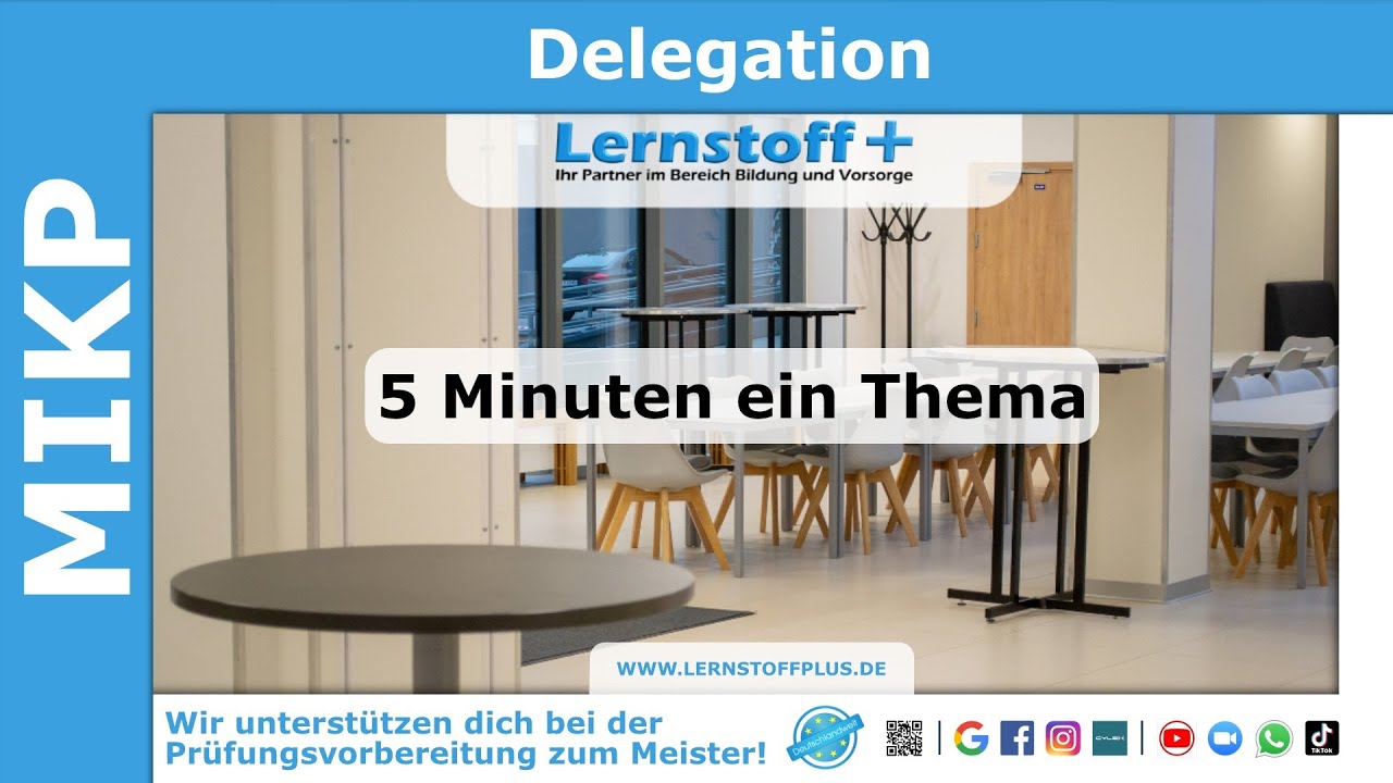 Industriemeister | Logistikmeister | MIKP | Delegation