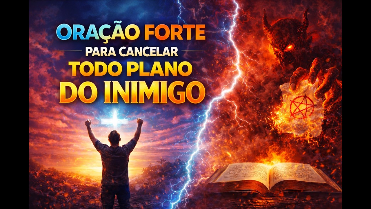 💥 ORAÇÃO FORTE PARA CANCELAR TODO PLANO DO INIMIGO
