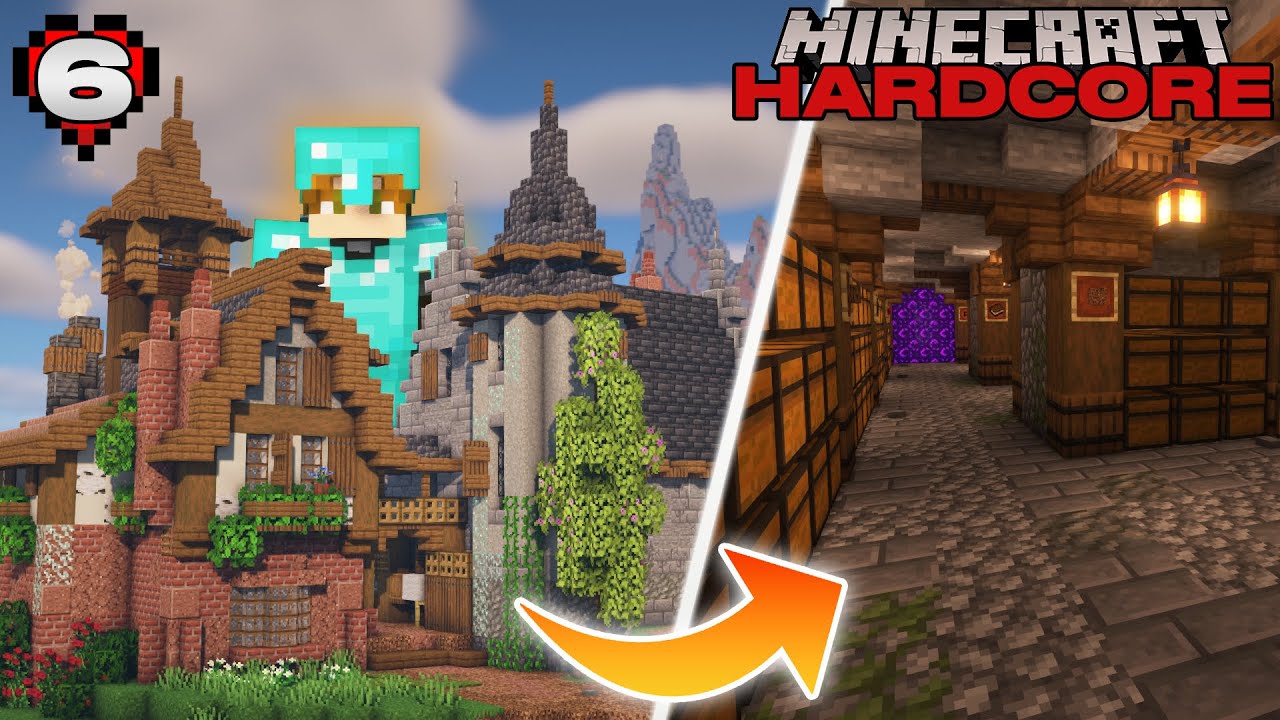 The ULTIMATE Storage Room in HARDCORE MINECRAFT 1.18 SURVIVAL Let's Play (#6)