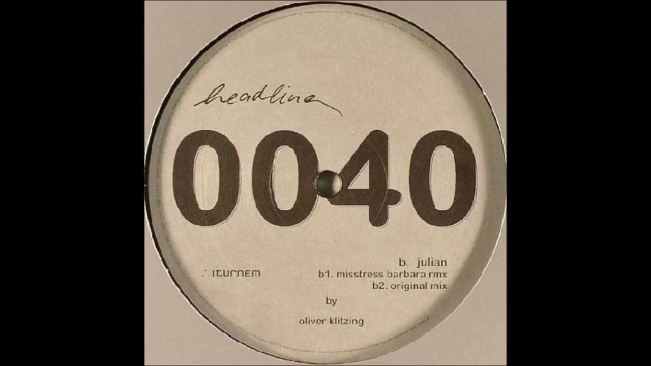 Oliver Klitzing - Julian (B2) [HEADLINE0040]