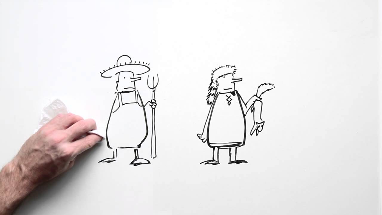 Die Schöpfungsgeschichte (und mehr, von einem Zeichner dargestellt)