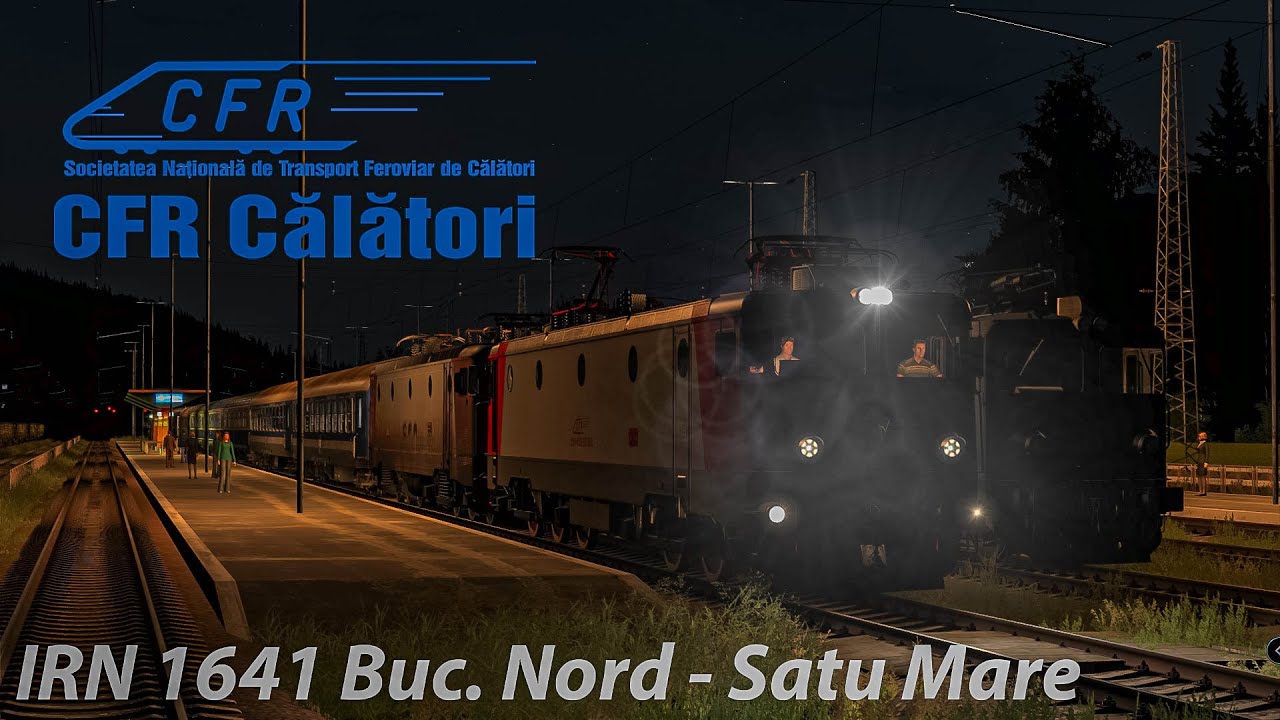 IRN 1641 Bucuresti Nord - Baia Mare sectiunea Sinaia - Brasov | Trains Simulator Classic