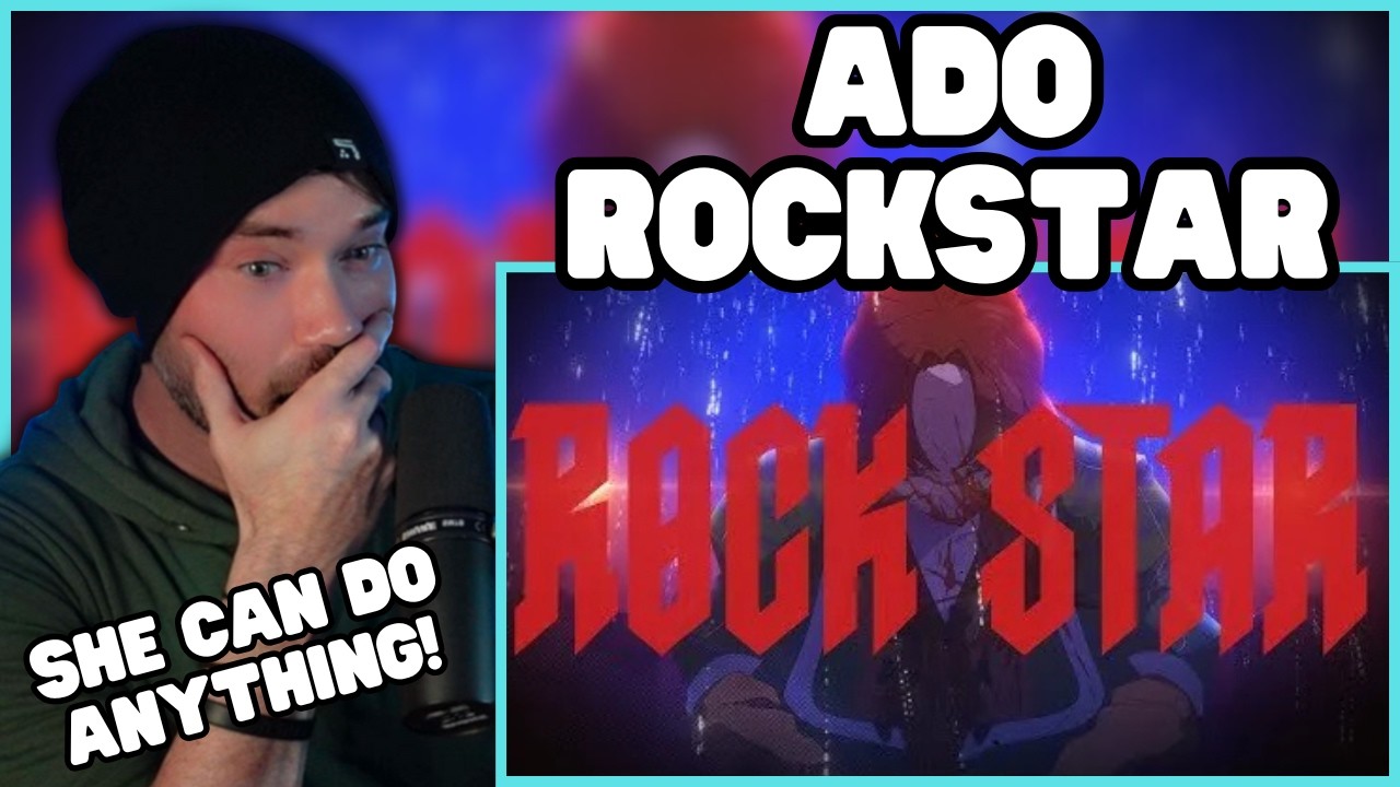 Metal Vocalist Reacts -  ADO - ROCKSTAR ロックスター