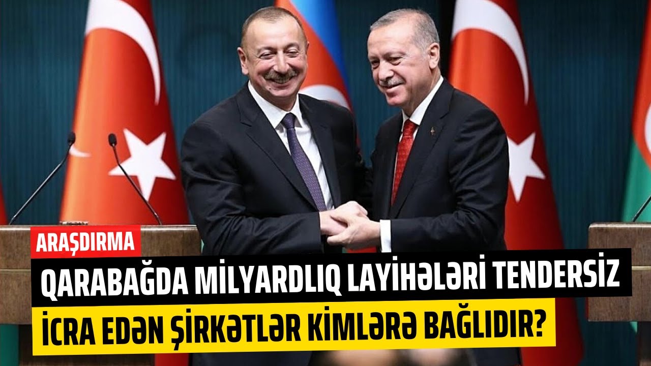Yeni araşdırma: Milyonlarla vergi borcu olan şirkətlər Qarabağda milyardlıq tenderləri necə “udub”?