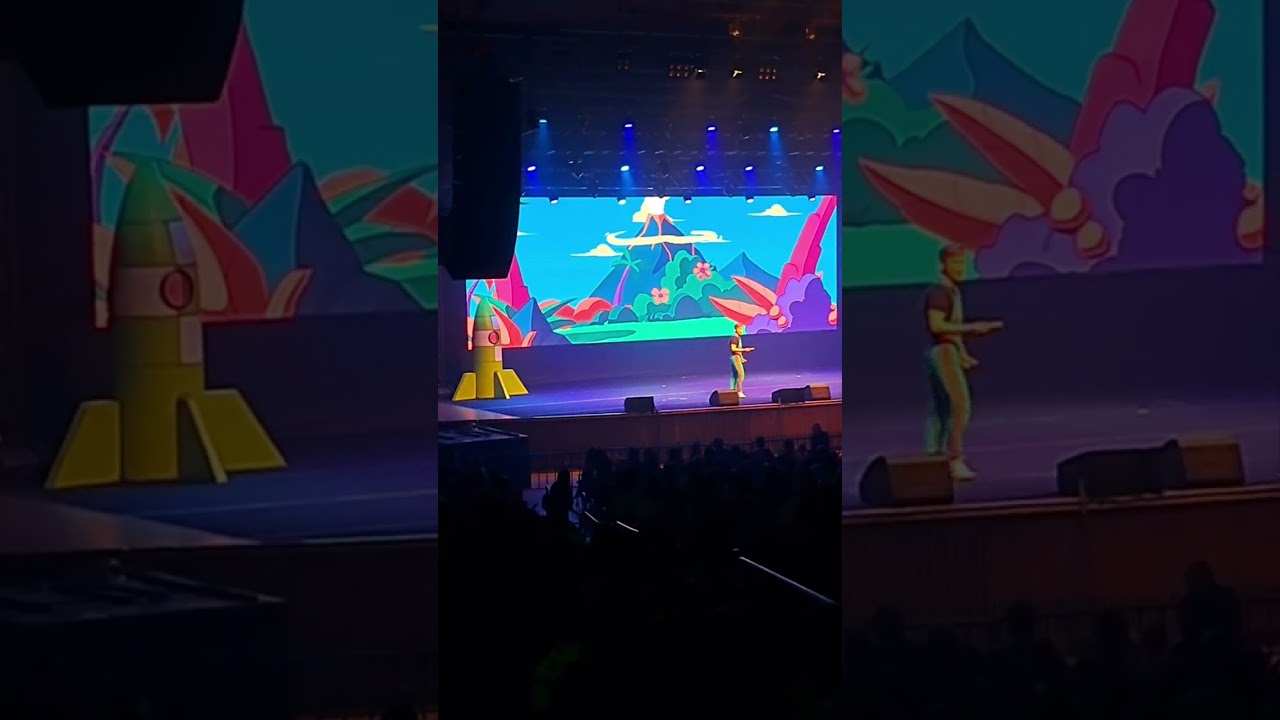 SPACE SHOW- GATO GALÁCTICO  EM PORTO ALEGRE- RS PARTE-2 🐱🐈🥰💚💯