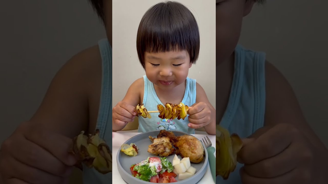 회오리감자와 구운 닭다리 | Tornado Potato and Roasted Drumsticks