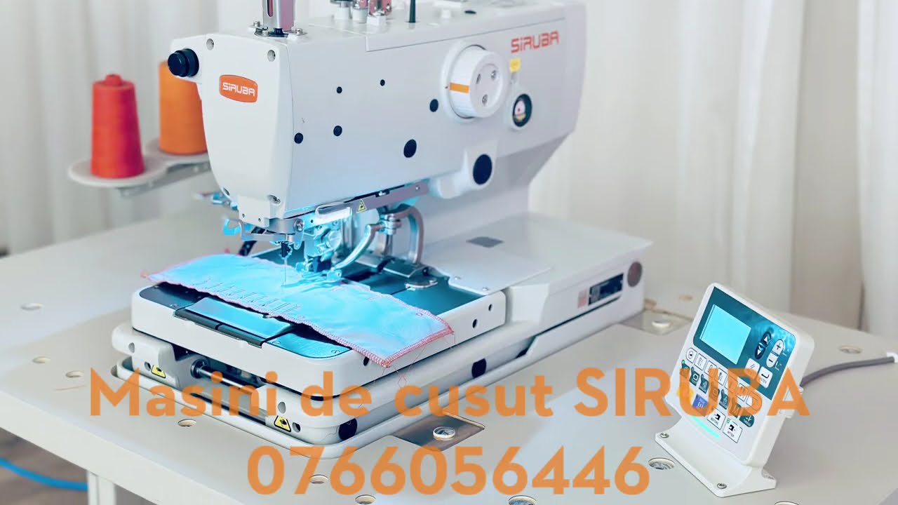 Masini de cusut industriale marca SIRUBA !