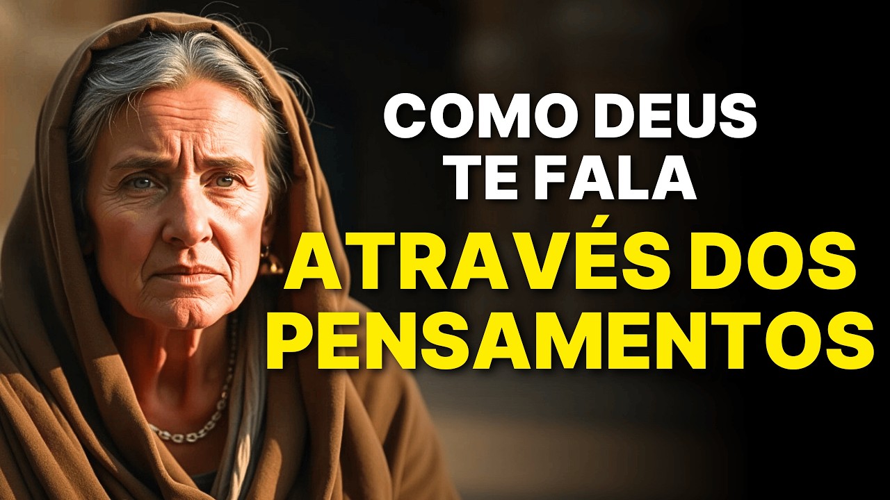 SINAIS de que DEUS FALA com você através dos seus PENSAMENTOS (Aprenda a ouvir a voz de Deus)