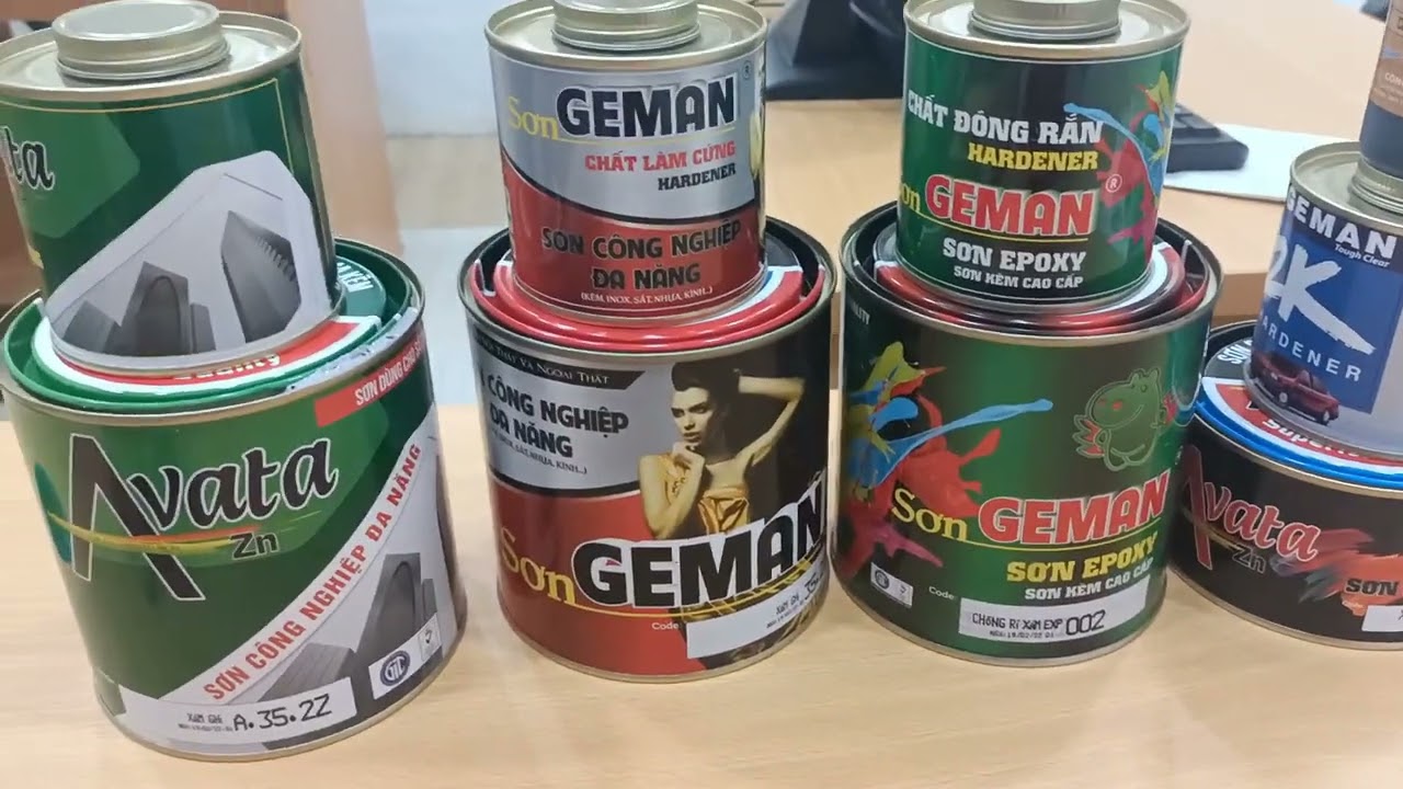 Review Sơn Kẽm 2 Thành Phần Avata, Geman, Epoxy. Cùng Paintboy nhé I Liên hệ tư vấn 0911.293.568