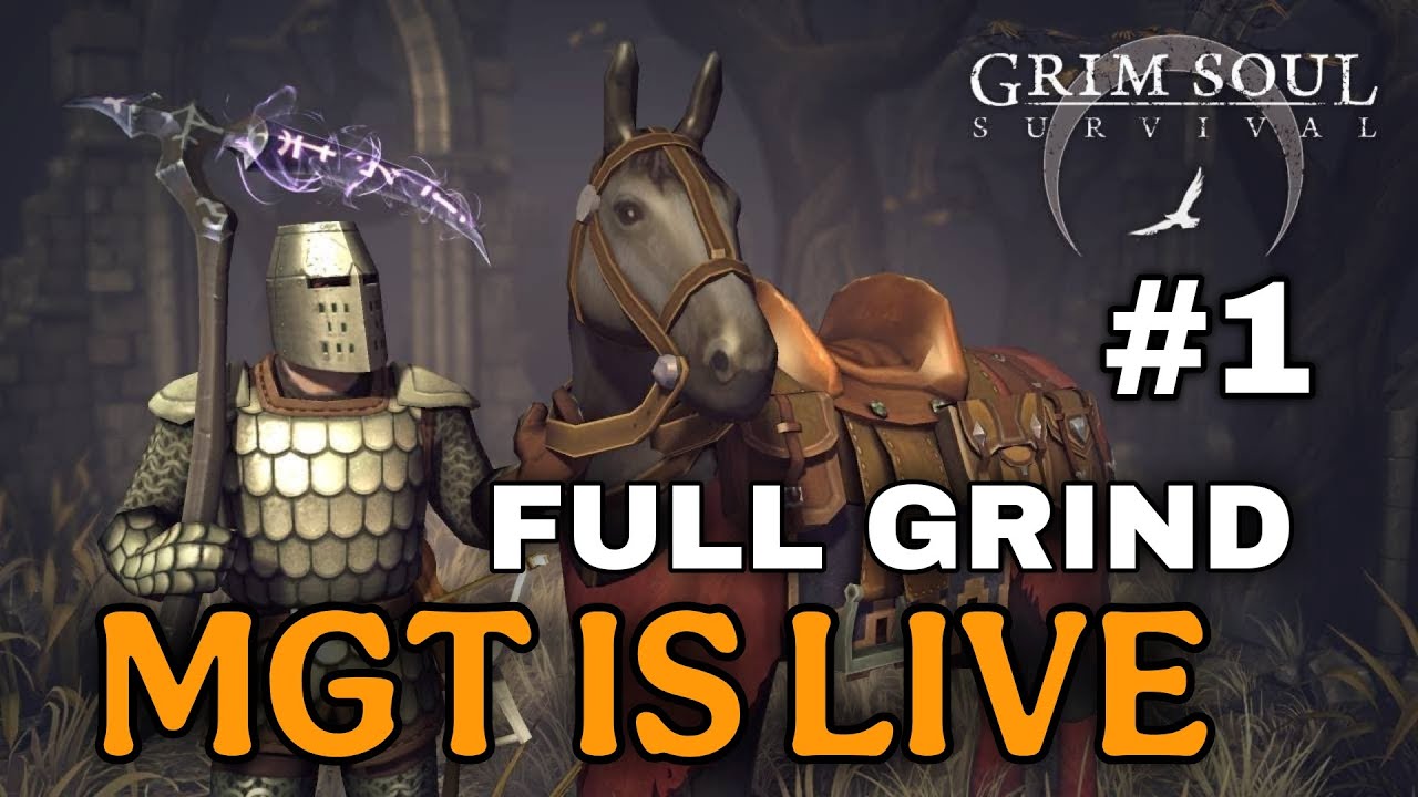 Grim Soul Survival: Mgt Beast Live Stream Grind For level Up 200 Mex 💀