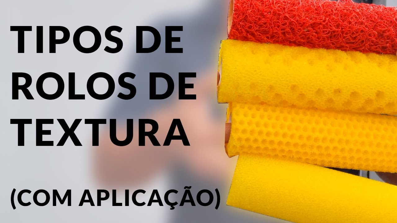 Conheça o rolo de textura perfeito para cada tipo de acabamento - Rolo para textura (Com aplicação)