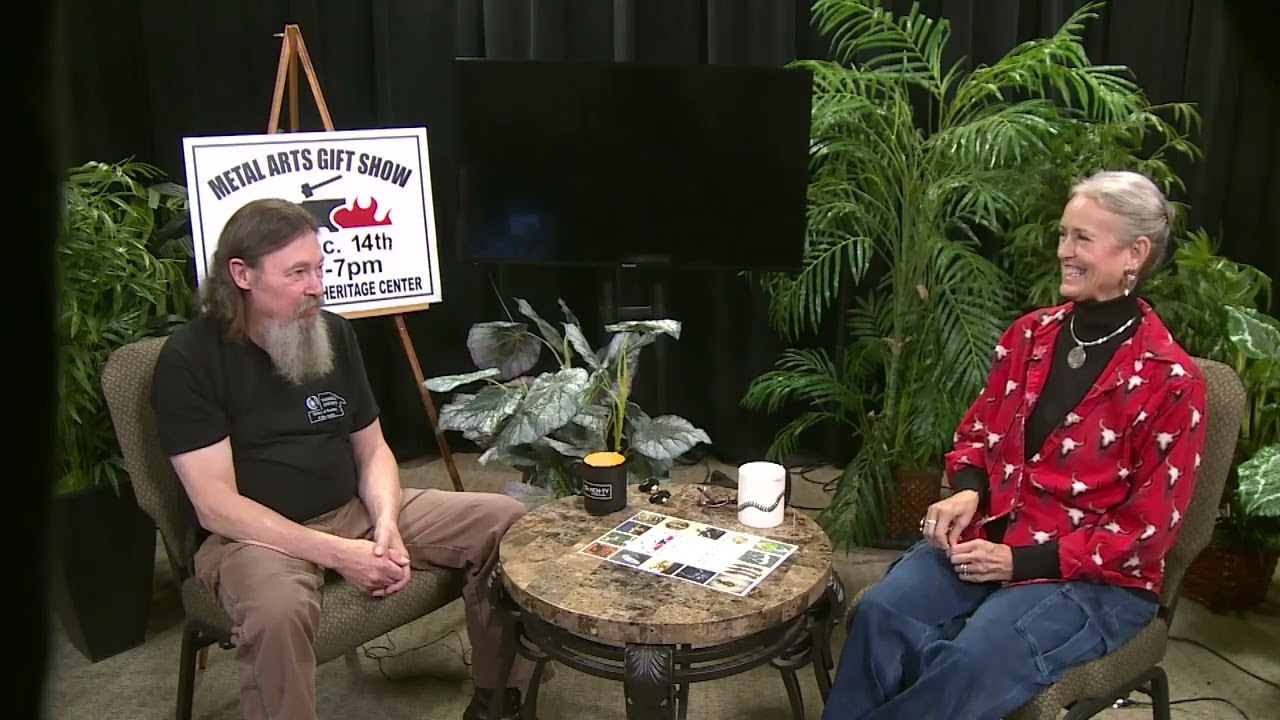 Don Wisener, metal sculptor, talks metal work & the Metal Arts Show with Arts Alive Maggie Bowman.