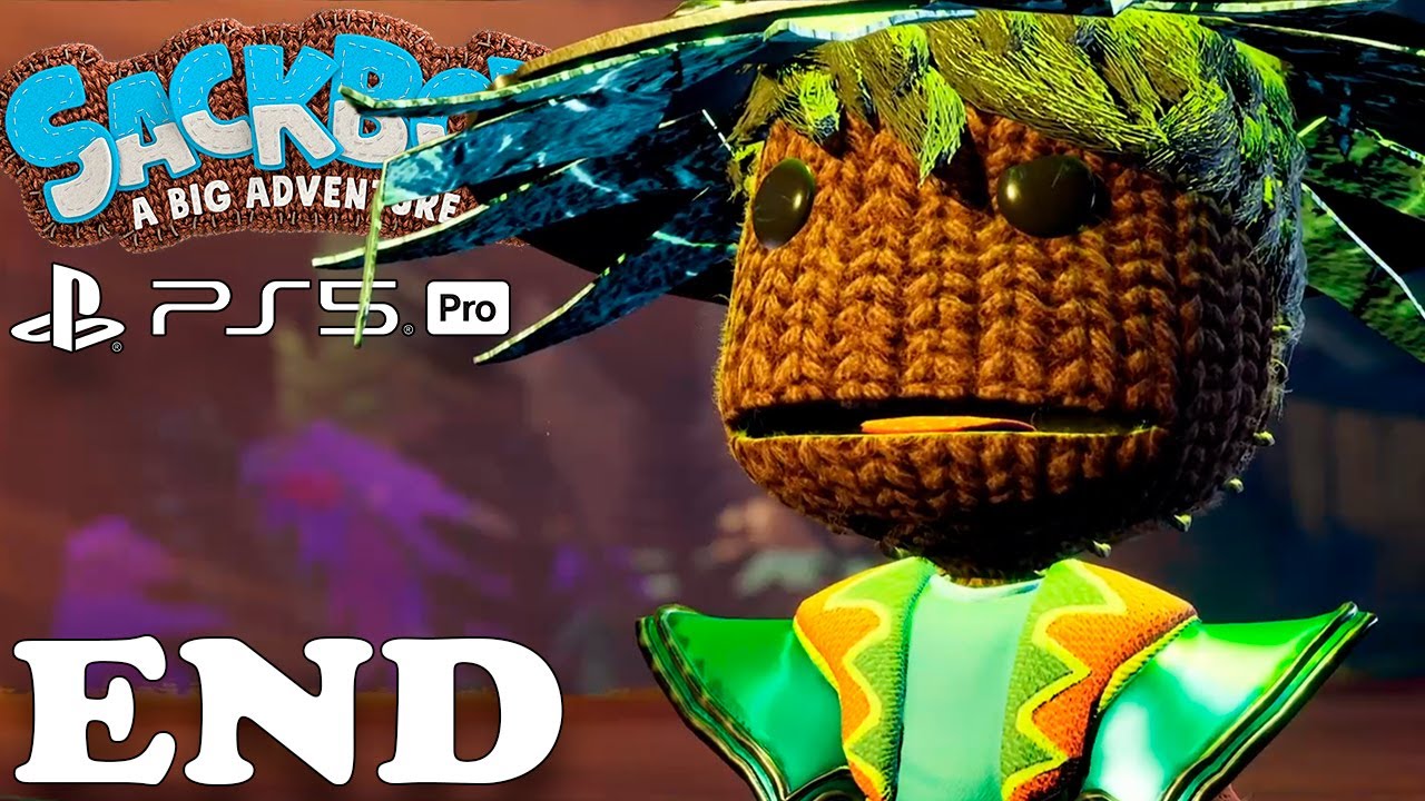 SACKBOY: A BIG ADVENTURE Gameplay Walktrough PART 5 ENDING FULL GAME [60FPS PS5 PRO] - No Commentary