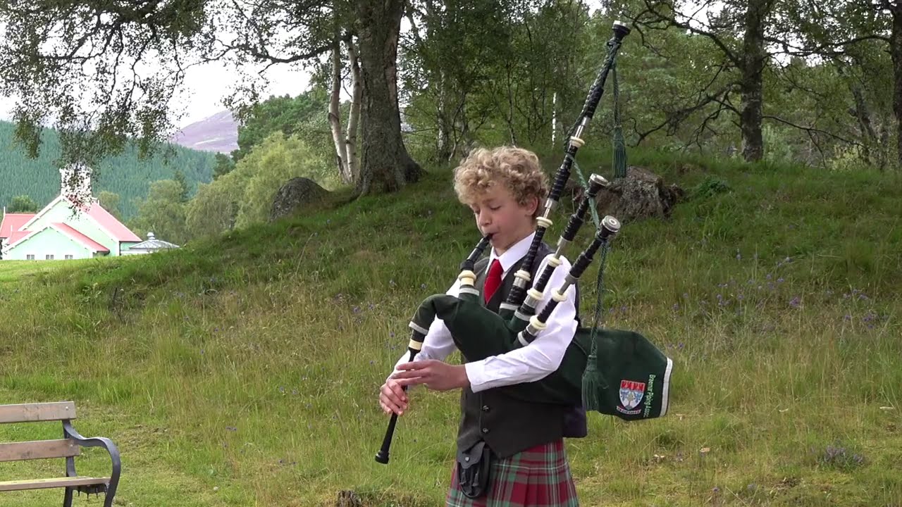Captain Colin Campbell and DJS Murray Strathspey & Reel piping during 2020 #VirtualHighlandGames