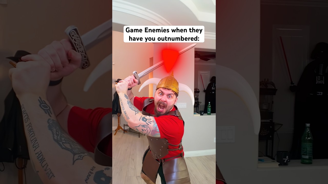 Game Enemies when they have you Outnumbered&hellip;