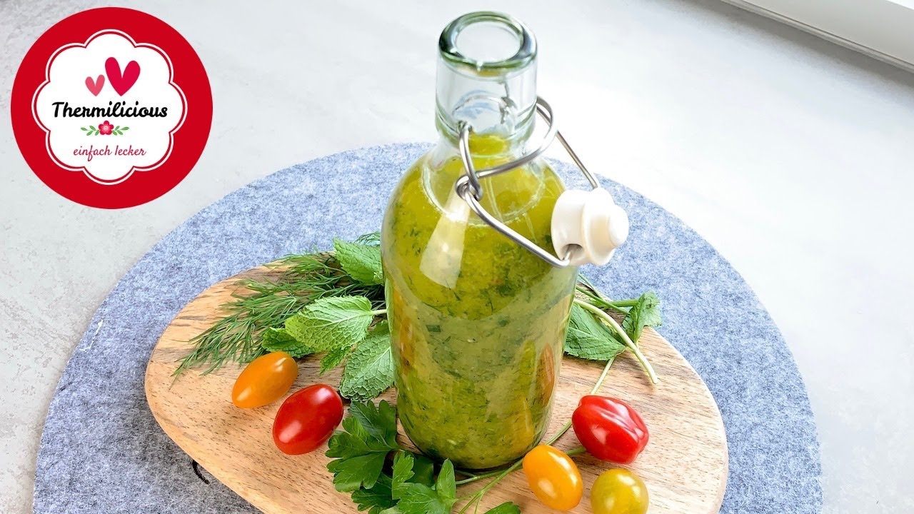 Turbo schnelles Kräuter-Salatdressing | Vorrat | Thermomix® TM5/TM6 | Thermilicious