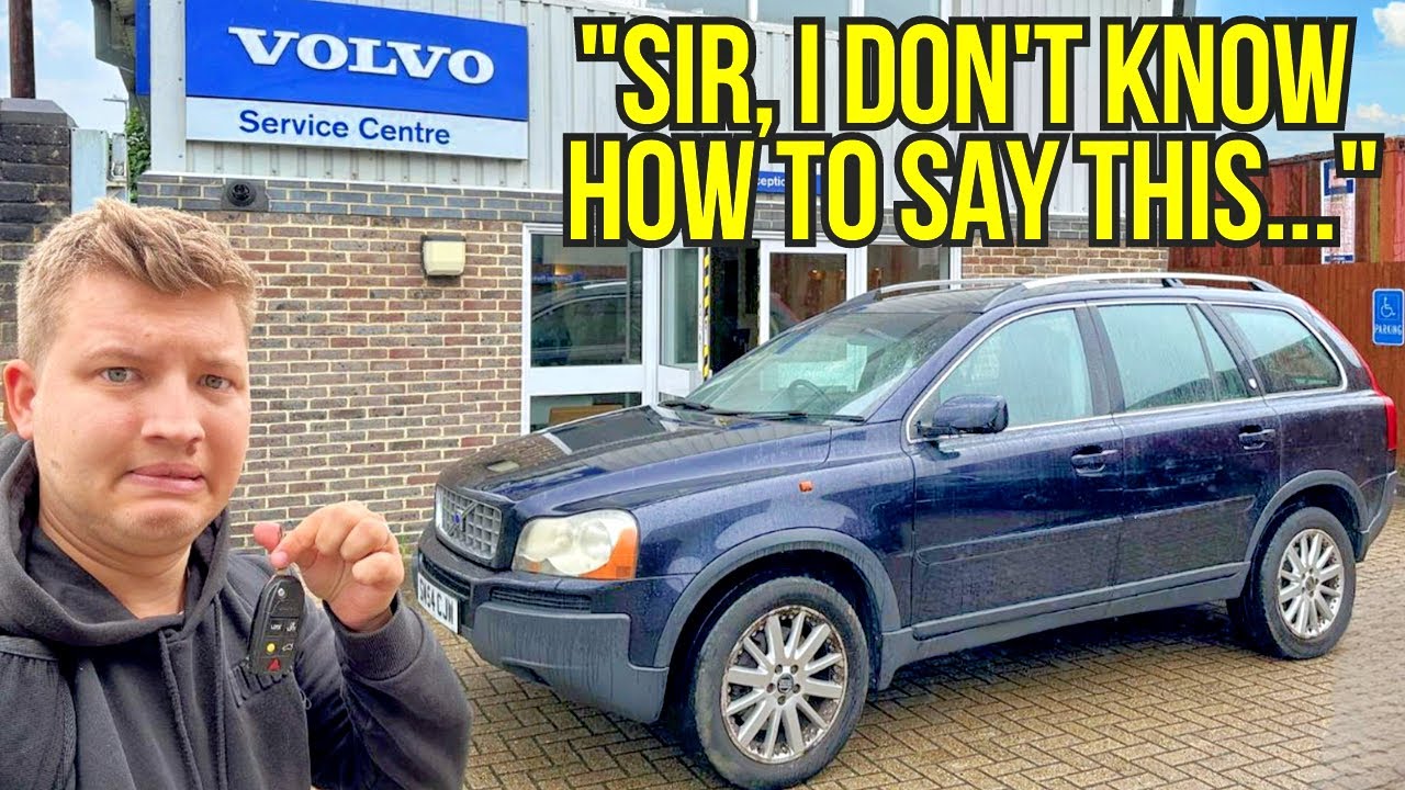 Я ОТВЁЛ СВОЙ COPART XC90 ЗА 800 ФУНТОВ СТЕРЛИНГОВ В VOLVO НА ПРОВЕРКУ ТЕХНИЧЕСКОГО СОСТОЯНИЯ...