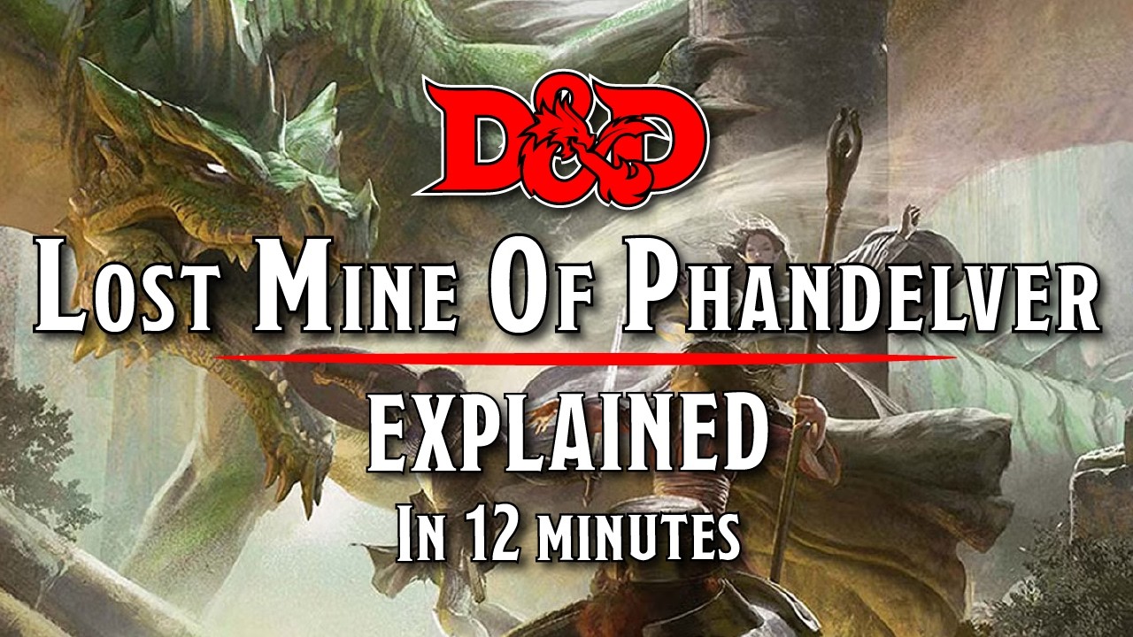 Explaining The Lost Mine of Phandelver In 12 Minutes | D&D 5E