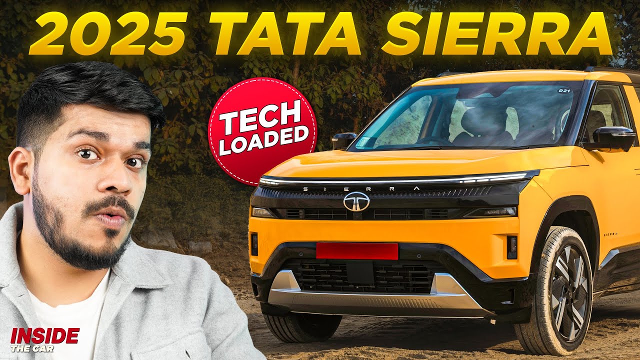 2025 Tata Sierra tech deep dive in hindi! Level-2 ADAS, 360&deg; camera, triple screen & and much more!🔥