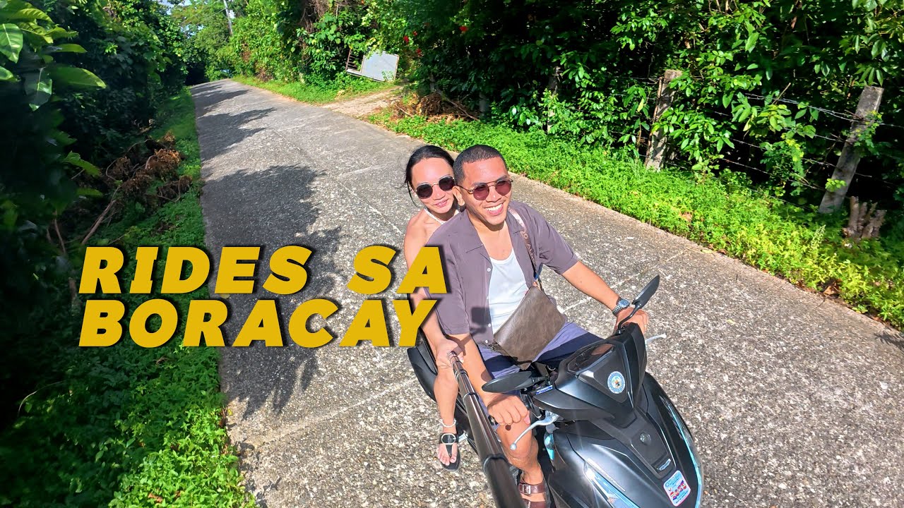 Naglibot Gamit Motor sa Boracay 🏍️ | Travel Vlog