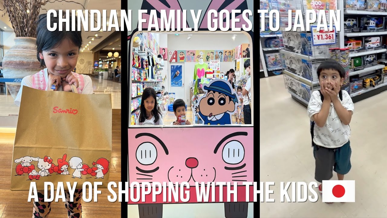 A DAY OF SHOPPING WITH THE KIDS | JAPAN VLOG | EP.11