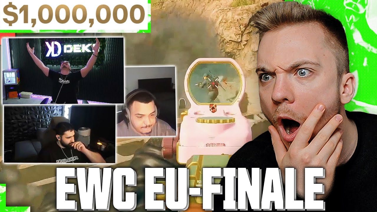 $1.000.000 EWC EU-FINALE – DEUTSCHE WARZONE PROs schreiben Geschichte! | V1nKub